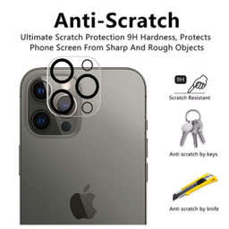 محافظ لنز دوربین بوف مدل 3D Clear-G مناسب برای گوشی موبایل اپل Iphone 13 Pro Max/13 Pro