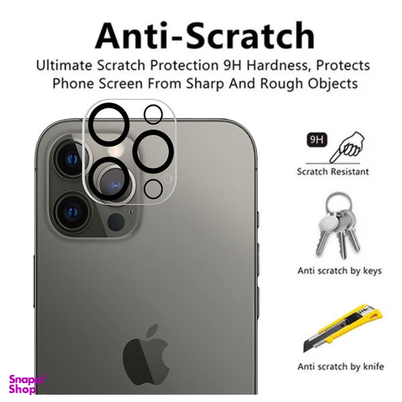 محافظ لنز دوربین بوف مدل 3D Clear-G مناسب برای گوشی موبایل اپل Iphone 13 Pro Max/13 Pro