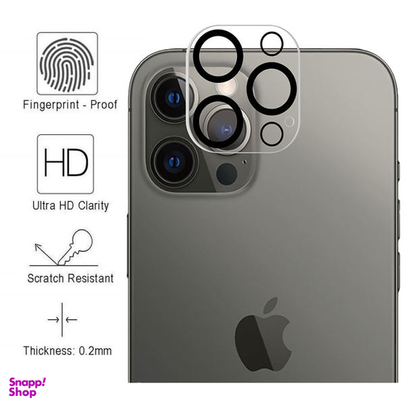 محافظ لنز دوربین بوف مدل 3D Clear-G مناسب برای گوشی موبایل اپل Iphone 13 Pro Max/13 Pro