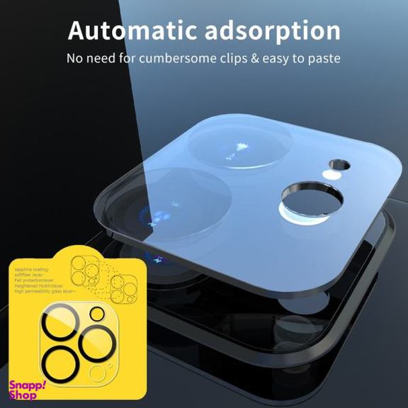 محافظ لنز دوربین بوف مدل 3D Clear-G مناسب برای گوشی موبایل اپل Iphone 13 Pro Max/13 Pro