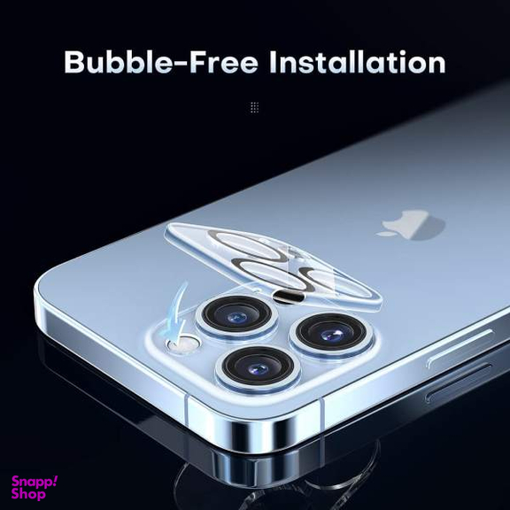 محافظ لنز دوربین بوف مدل 3D Clear-G مناسب برای گوشی موبایل اپل Iphone 13 Pro Max/13 Pro