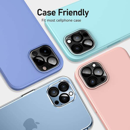 محافظ لنز دوربین بوف مدل 3D Clear-G مناسب برای گوشی موبایل اپل Iphone 13 Pro Max/13 Pro