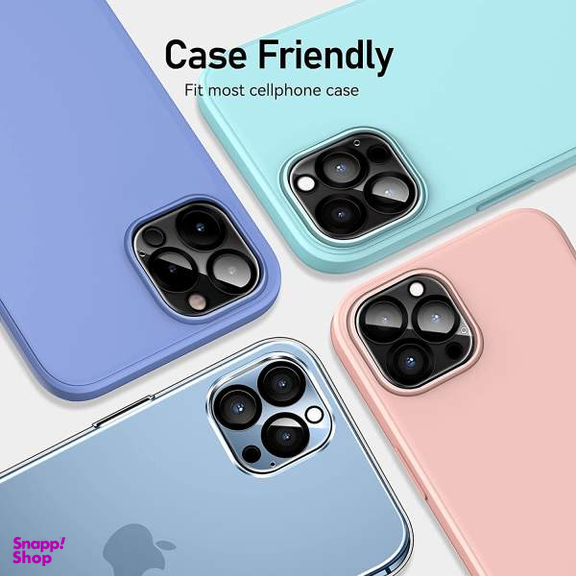 محافظ لنز دوربین بوف مدل 3D Clear-G مناسب برای گوشی موبایل اپل Iphone 13 Pro Max/13 Pro