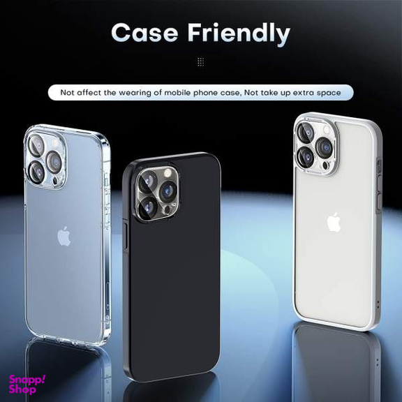 محافظ لنز دوربین بوف مدل 3D Clear-G مناسب برای گوشی موبایل اپل Iphone 13 Pro Max/13 Pro
