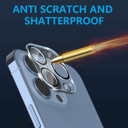 محافظ لنز دوربین بوف مدل 3D Clear-G مناسب برای گوشی موبایل اپل Iphone 13 Pro Max/13 Pro