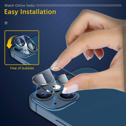 محافظ لنز دوربین بوف مدل 3D Clear-G مناسب برای گوشی موبایل اپل Iphone 13 /13 Mini