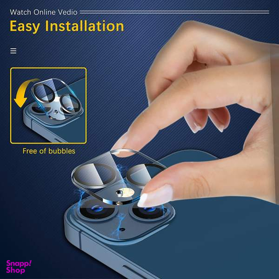 محافظ لنز دوربین بوف مدل 3D Clear-G مناسب برای گوشی موبایل اپل Iphone 13 /13 Mini