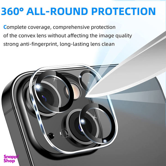 محافظ لنز دوربین بوف مدل 3D Clear-G مناسب برای گوشی موبایل اپل Iphone 13 /13 Mini