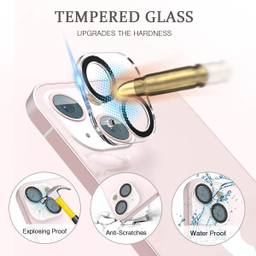 محافظ لنز دوربین بوف مدل 3D Clear-G مناسب برای گوشی موبایل اپل Iphone 13 /13 Mini
