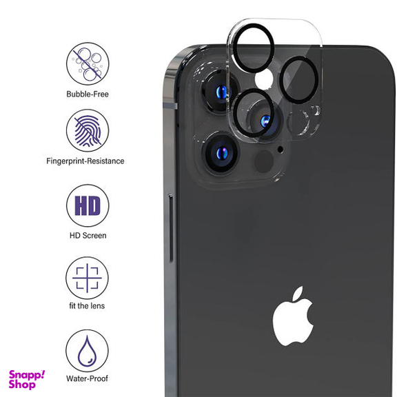 محافظ لنز دوربین بوف مدل 3D Clear-G مناسب برای گوشی موبایل اپل Iphone 13 /13 Mini
