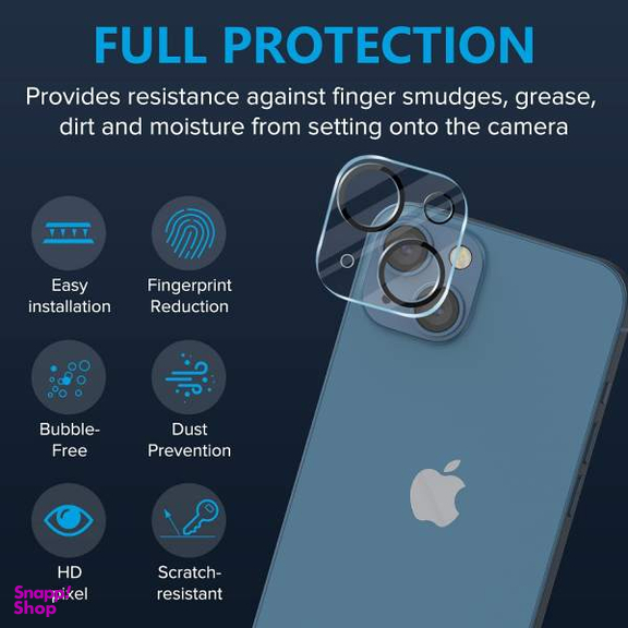 محافظ لنز دوربین بوف مدل 3D Clear برای گوشی اپل Iphone 13/13 Mini