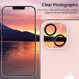 محافظ لنز دوربین بوف مدل 3D Clear برای گوشی اپل Iphone 13/13 Mini