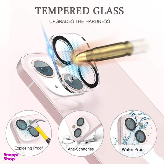 محافظ لنز دوربین بوف مدل 3D Clear برای گوشی اپل Iphone 13/13 Mini