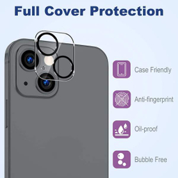 محافظ لنز دوربین بوف مدل 3D Clear برای گوشی اپل Iphone 13/13 Mini