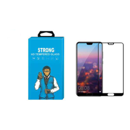 محافظ صفحه نمایش شیشه ای استرانگ مدل Fullcover مناسب برای گوشی هواوی P20