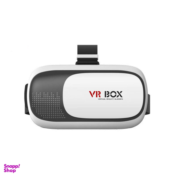 هدست واقعیت مجازی وی آر باکس مدل VR Box 2 به همراه دستمال لنز دوربین