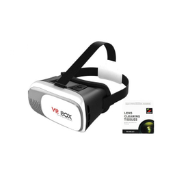 هدست واقعیت مجازی وی آر باکس مدل VR Box 2 به همراه دستمال لنز دوربین