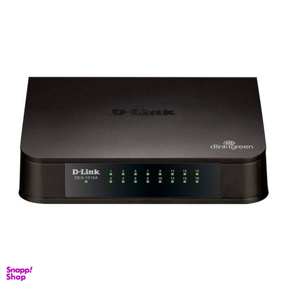 سوییچ 16 پورت دی-لینک (D-Link) مدل DES-1016A