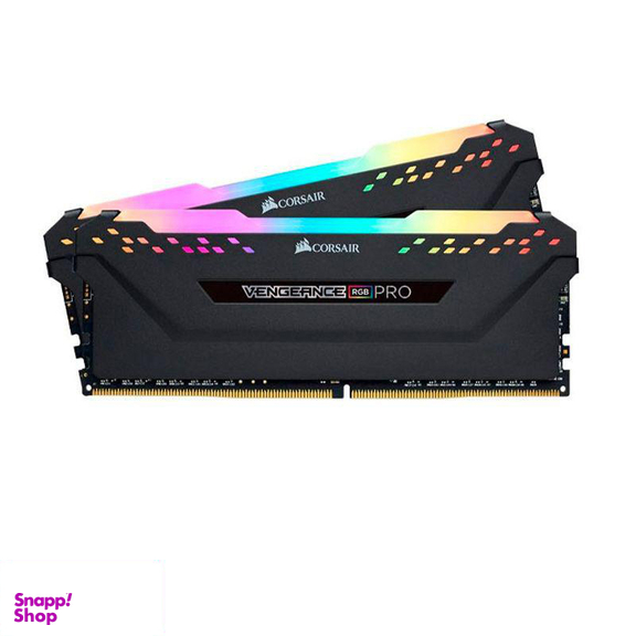 رم کورسیر (Corsair) ظرفیت 32 گیگابایت دو کاناله مدل Vengeance RGB PRO 3600MHz