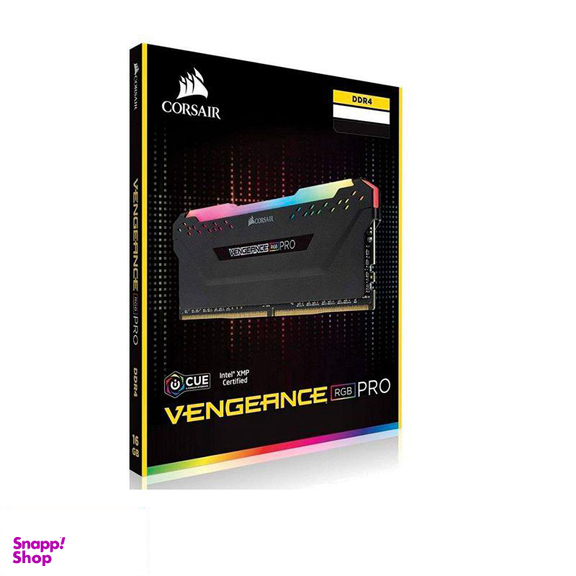 رم دو کاناله کورسیر (Corsair) مدل Vengeance RGB PRO 3200MHz ظرفیت 32 گیگابایت