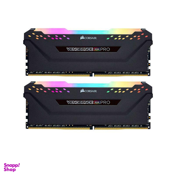 رم دو کاناله کورسیر (Corsair) مدل Vengeance RGB PRO 3200MHz ظرفیت 16 گیگابایت