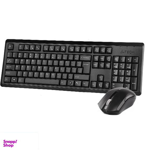 کیبورد و ماوس بی سیم ای فورتک مدل 4200n