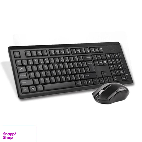 کیبورد و ماوس بی سیم ای فورتک مدل 4200n