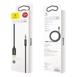 کابل تبدیل USB-C به AUX باسیوس مدل CAM01-M01-BA طول 1.2 متر