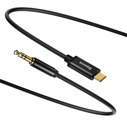 کابل تبدیل USB-C به AUX باسیوس مدل CAM01-M01-BA طول 1.2 متر