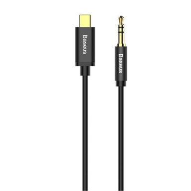 کابل تبدیل USB-C به AUX باسیوس مدل CAM01-M01-BA طول 1.2 متر