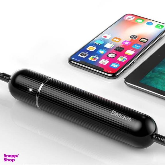 کابل تبدیل USB به لایتنینگ و پاوربانک باسیوس مدل ENERGY به طول 1.2 متر
