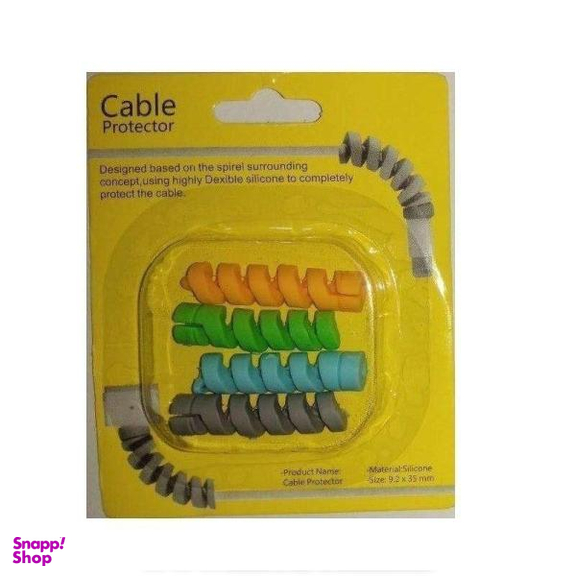 محافظ کابل شارژ مدل PRPT مجموعه 4 عددی