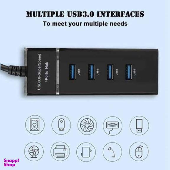 هاب 4 پورت USB 3.0 مدل RY_303