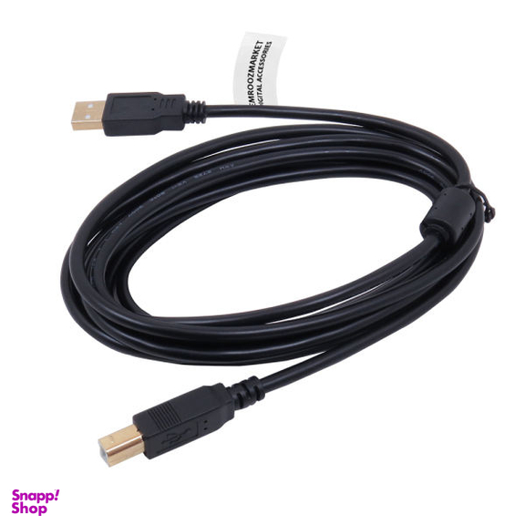 کابل USB 2.0 پرینتر امروزمارکت مدل EM27A01 طول 3 متر