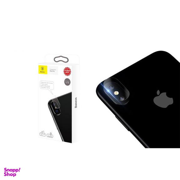 محافظ لنز دوربین شیشه ای بیسوس مدل Camera Lens Glass Film مناسب برای آیفون 10