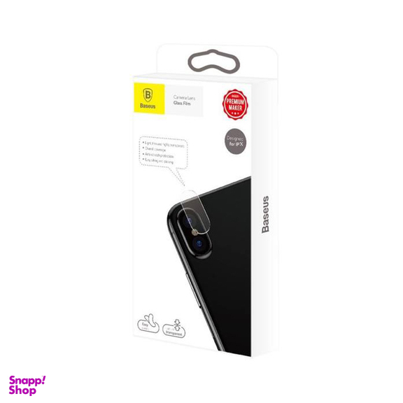 محافظ لنز دوربین شیشه ای بیسوس مدل Camera Lens Glass Film مناسب برای آیفون 10