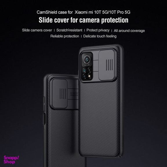 کاور نیلکین مدل Camshield مناسب برای گوشی موبایل شیایومی MI 10T 5G / Mi10T Pro 5G
