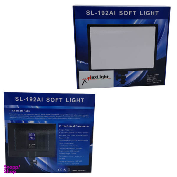 نور ثابت ال ای دی مکس لایت مدل SL-192AI