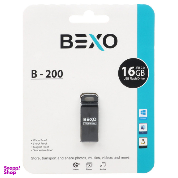 فلش مموری بکسو (Bexo) مدل B-200 ظرفیت 16 گیگابایت
