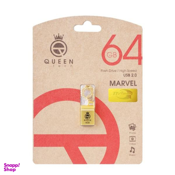 فلش مموری کویین تک مدل Marvel-G ظرفیت 64 گیگابایت