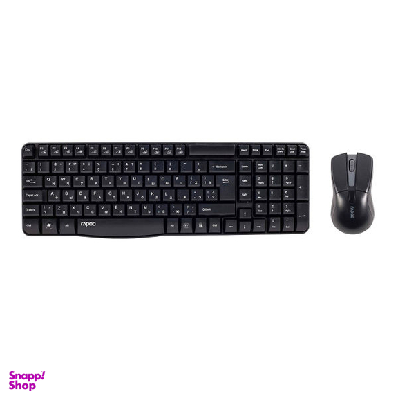 کیبورد و ماوس بی سیم رپو مدل X1800 Pro