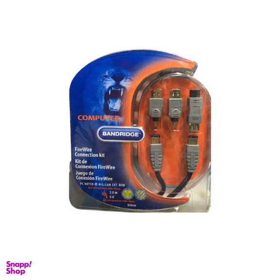کابل رابط فایروایر 6 پین به 4 مدل IEEE1394 طول 1.5 متر کد8256
