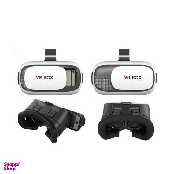 هدست واقعیت مجازی وی آر باکس مدل VR Box 2 به همراه ریموت کنترل بلوتوث و DVD حاوی اپلیکیشن و باتری