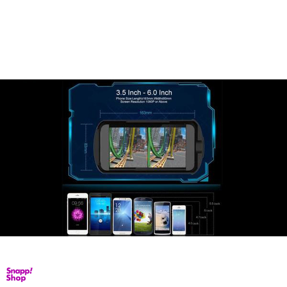 هدست واقعیت مجازی وی آر باکس مدل VR Box 2 به همراه ریموت کنترل بلوتوث و DVD حاوی اپلیکیشن و باتری