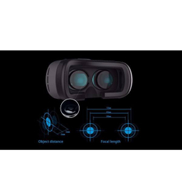 هدست واقعیت مجازی وی آر باکس مدل VR Box 2 به همراه ریموت کنترل بلوتوث و DVD حاوی اپلیکیشن و باتری