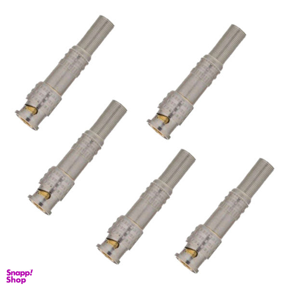 فیش BNC مدل RG59 بسته 5 عددی