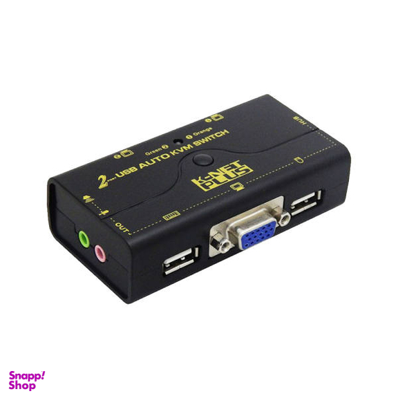 سوییچ دو پورت VGA KVM کی نت پلاس مدل P022