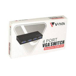 سوییچ چهار پورت VGA وی نت مدل V811