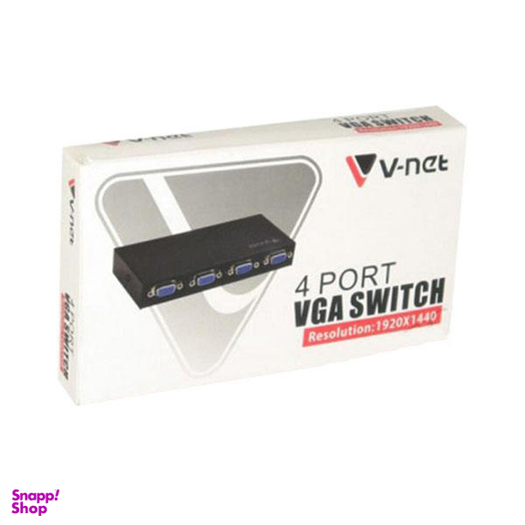 سوییچ چهار پورت VGA وی نت مدل V811
