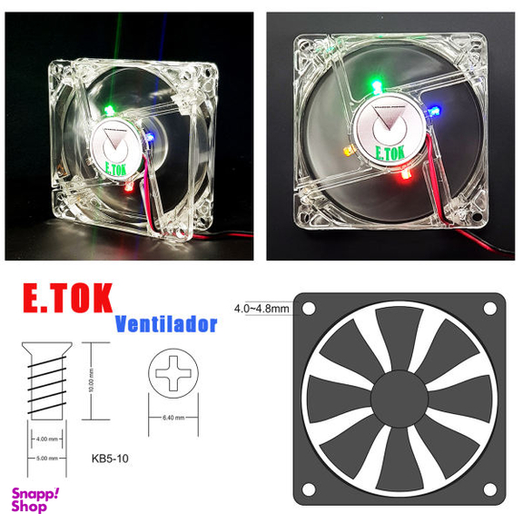 فن کیس ایتوک مدل Ventilador